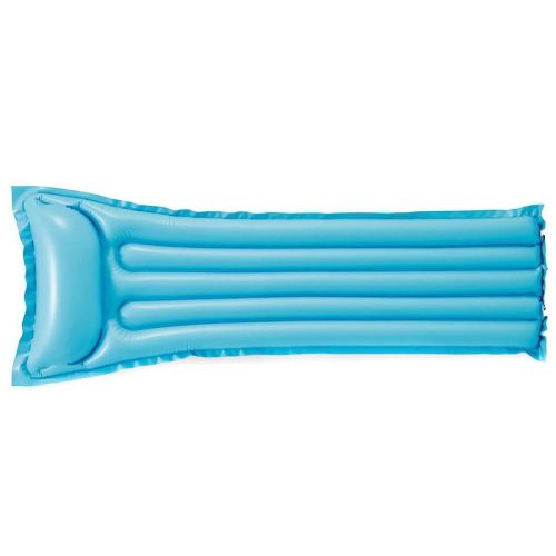 матрас надувной intex economats матовый голубой, 183x69 см Матрас надувной INTEX Economats матовый голубой, 183x69 см