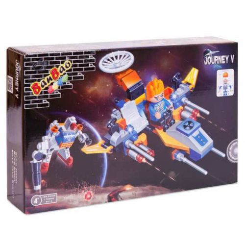 Конструктор Banbao (Банбао) "Космический летательный аппарат", 139 деталей фото 2