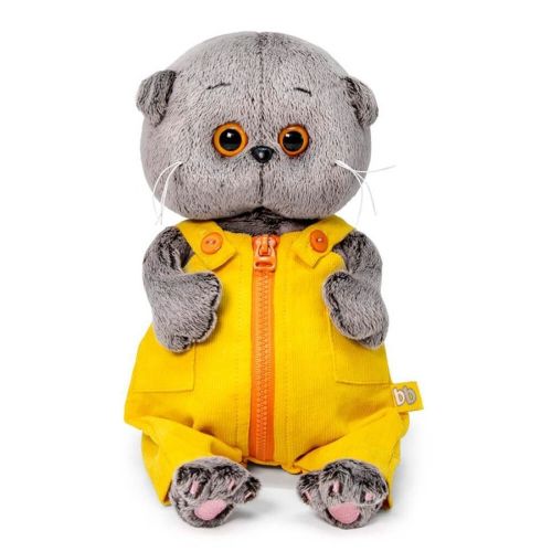 Басик BABY в вельветовом комбинезоне 20 см