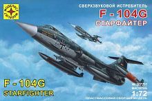 Моделист Сверхзвуковой истребитель F-104G "Старфайтер" (207201) 1:72