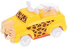 Заводная машинка-леопард, свет, эл.пит.вх.в комплект