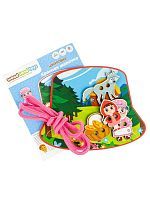 Шнуровка Woodlandtoys Красная Шапочка 16*14,5*2 см