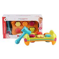 Развивающая игрушка с молоточком, коробка