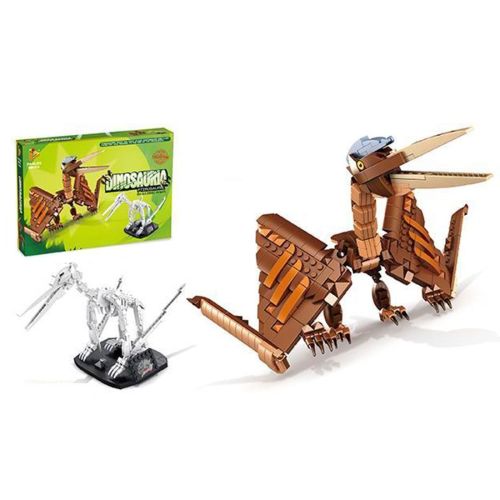 Конструктор серии Динозавры, 743 дет., коробка