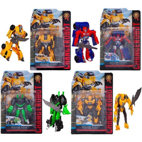 Робот-трансформер Junfa Changerobot 4 вида