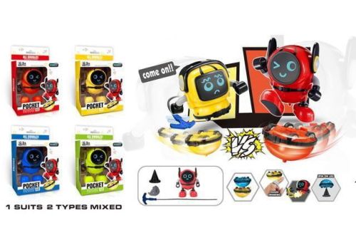 Робот-волчок ABtoys многофункциональный, 4 вида фото 2