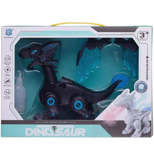 Робот Junfa Дракон огнедышащий пар из пасти, движение, звук, свет фото 12