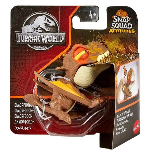 фигурка mattel jurrasic world сбежавшие динозаврики snap squad в ассортименте фото 4 Фигурка Mattel Jurrasic World Сбежавшие динозаврики Snap Squad в ассортименте фото 4