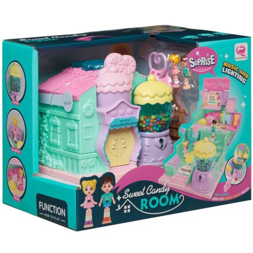 кукольный дом-трансформер junfa кондитерская на батарейках фото 6 Кукольный дом-трансформер Junfa Кондитерская на батарейках фото 6