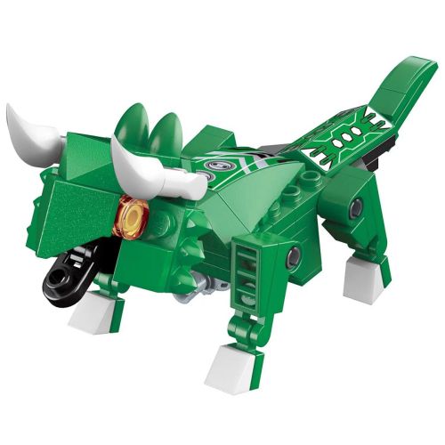 Конструктор Qman серия Trans-collector Трицератопс 92 детали фото 3