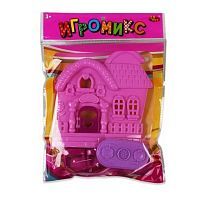 Игровой набор ABtoys Игромикс "Мебели с домиком", 4 предмета