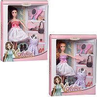 Кукла Junfa Atinil Гардероб модницы Летнее настороение (.в коротком платье) в наборе с дополнительным платьем и аксессуарами, 28см