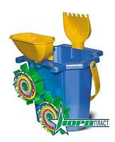 Набор для песка №93 (ведро-мельница) 24х17х17 см