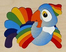 Рамка-вкладыш Крона Попугай (143-017), 29 дет.