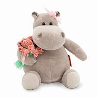 Бегемот Бархатная сказка 15 см