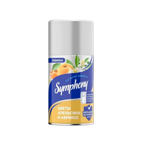 symphony освежитель воздуха automatic цветы апельсина и абрикос 250мл Symphony Освежитель воздуха automatic Цветы апельсина и абрикос 250мл