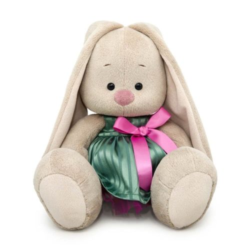 зайка ми в платье с атласным бантом 18 см Зайка Ми в платье с атласным бантом 18 см