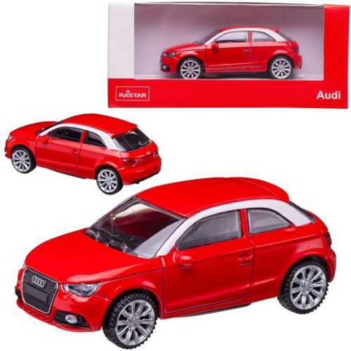 машина металлическая 1:43 audi a1, цвет красный Машина металлическая 1:43 Audi A1, цвет красный