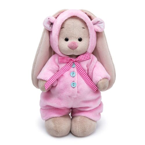 Зайка Ми в меховом комбинезоне 25 см