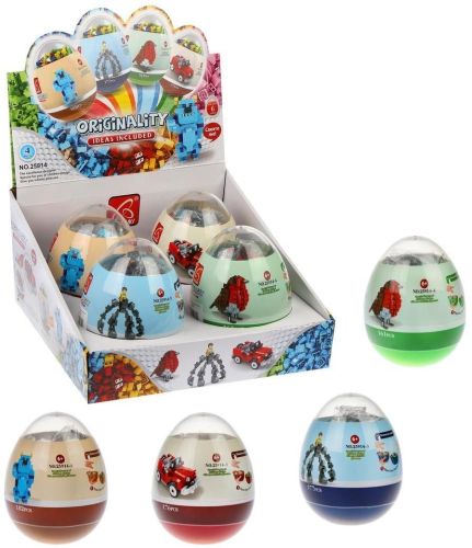 Конструктор Миниблоки, в ассортименте, дисплей