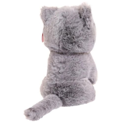 Мягкая игрушка Abtoys Котик серый, 15см фото 4