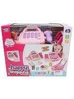 Игр. наб. "Супермаркет", свет, звук, в компл. предм. 14шт. + наклейка, эл. пит. ААх2шт. не вх. в компл., кор.