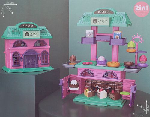 игровой набор junfa дом-трансформер кондитерская фото 3 Игровой набор Junfa Дом-трансформер Кондитерская фото 3