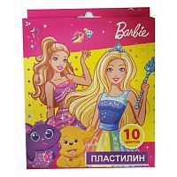 Пластилин CENTRUM Барби 10 цветов стека пластиковая 200г