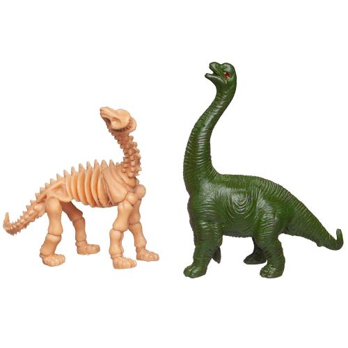 Фигурка Junfa в яйце Динозавр+скелет динозавра 7-9см фото 2