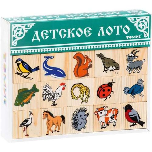 Настольная игра Томик Лото Животный мир