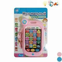 Телефон, свет, звук, эл. пит. АААх3 шт., не вх. в компл., в ассорт., блистер