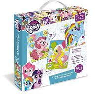Набор для тв-ва My Little Pony Понивиль, аппликации, 3 шт