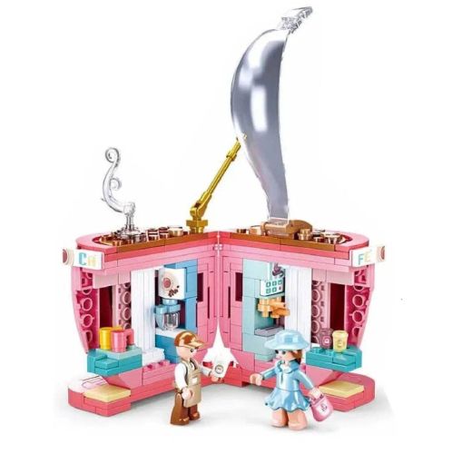 Конструктор Sluban Мини-кафе Кофейня 268 деталей фото 3