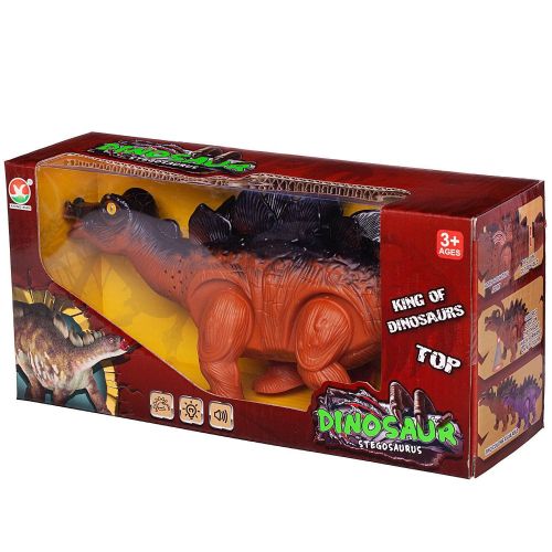 динозавр junfa стегозавр, электромеханический, откладывает яйца, свет, звук, оранжевый фото 3 Динозавр Junfa Стегозавр, электромеханический, откладывает яйца, свет, звук, оранжевый фото 3