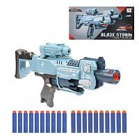 Бластер, в комплекте: мягкие пули 20шт., элементы питания АА*3шт. не входят в комплект