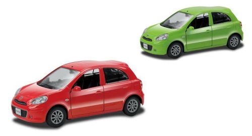 машинка металлическая nissan march 1:32, инерционная Машинка металлическая Nissan March 1:32, инерционная