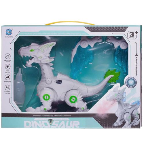 Робот Junfa Дракон огнедышащий пар из пасти, движение, звук, свет фото 16