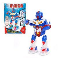 Робот эл., Танцующий, 23 см, свет, звук, эл.пит.АА*3шт.не вх.в комплект