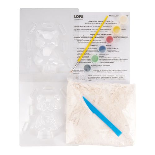 Поделка из гипса Lori Маленький скульптор Енот Об-005 фото 3