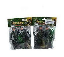 Набор солдатиков, 10 предметов, 2 вида в ассортименте, 11x2,5x12см