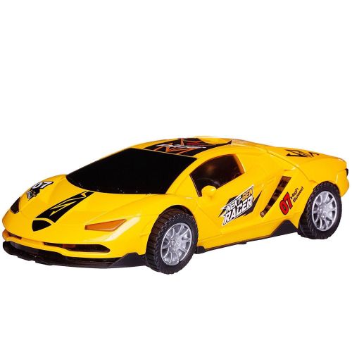 Машинка Junfa спортивная (движение+вращение) фото 2