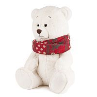 Мягкая игрушка Maxitoys Luxury Мишка Норди с Шарфом 34 см