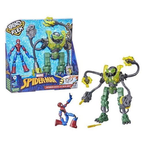 Игровой набор Hasbro SPIDER-MAN Бенди Окто Бот и Человек Паук