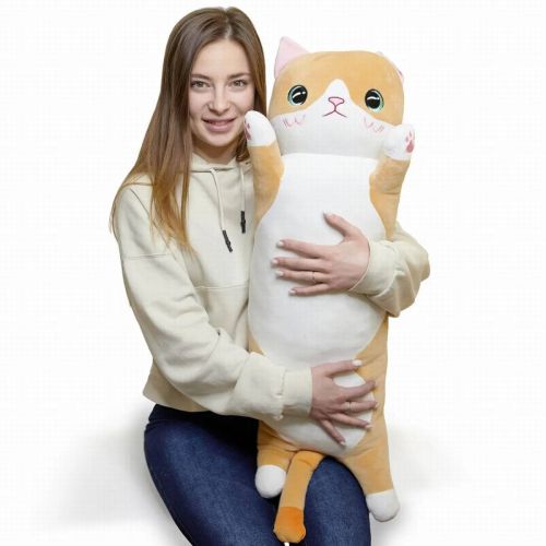 Мягкая игрушка Abtoys Supersoft Кот длинный, 90см фото 3