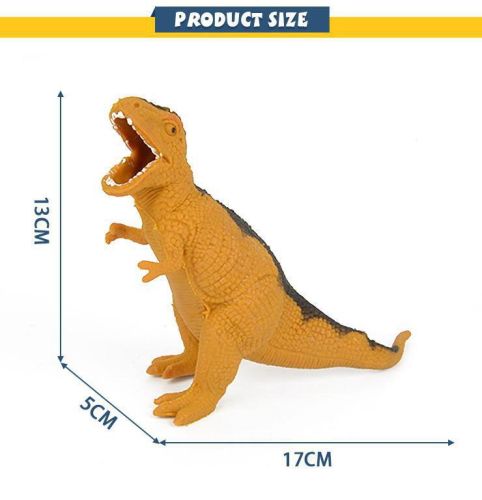 Фигурка Abtoys Юный натуралист Динозавр Тиранозавр, термопластичная резина фото 2