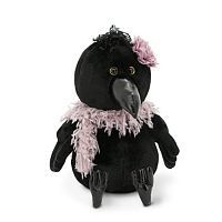 Мягкая игрушка Orange Toys Ворона Клара в гламуре, 20 см, черный