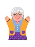 Кукольный театр Десятое королевствоКукла-перчатка Бабушка Оля