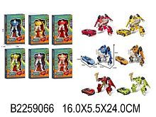 Робот-машина, в комплекте предметов 1шт., коробка, в ассортименте