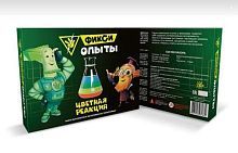 Набор Юный Химик Фикси опыты Цветная реакция