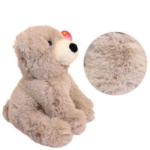 Мягкая игрушка Abtoys В дикой природе. Мишка бежевый, 30см фото 4